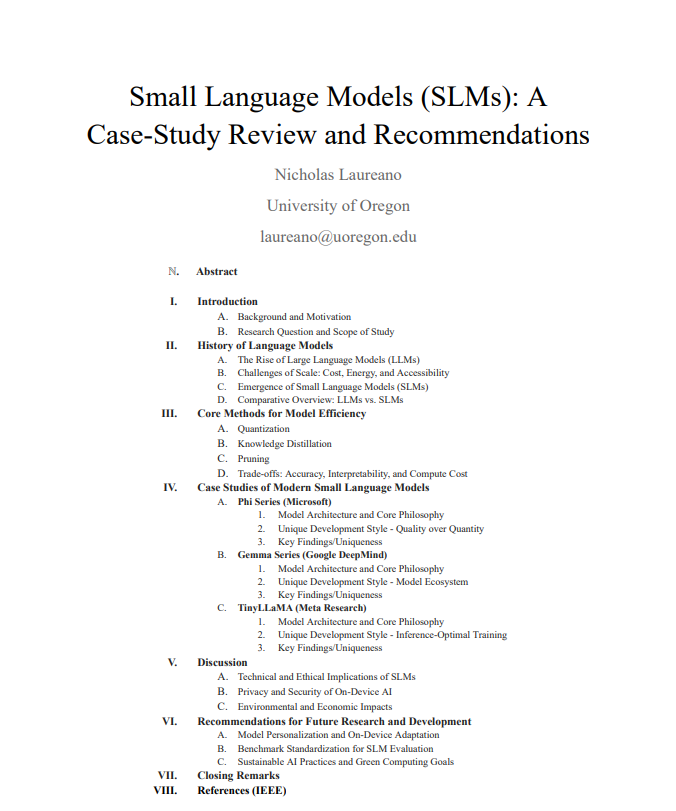 SLM Research Paper